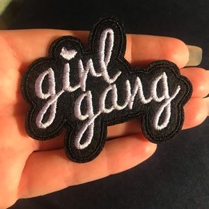 ❤️ 3/$25 Girl Gang iron on patch women empowerment girl power